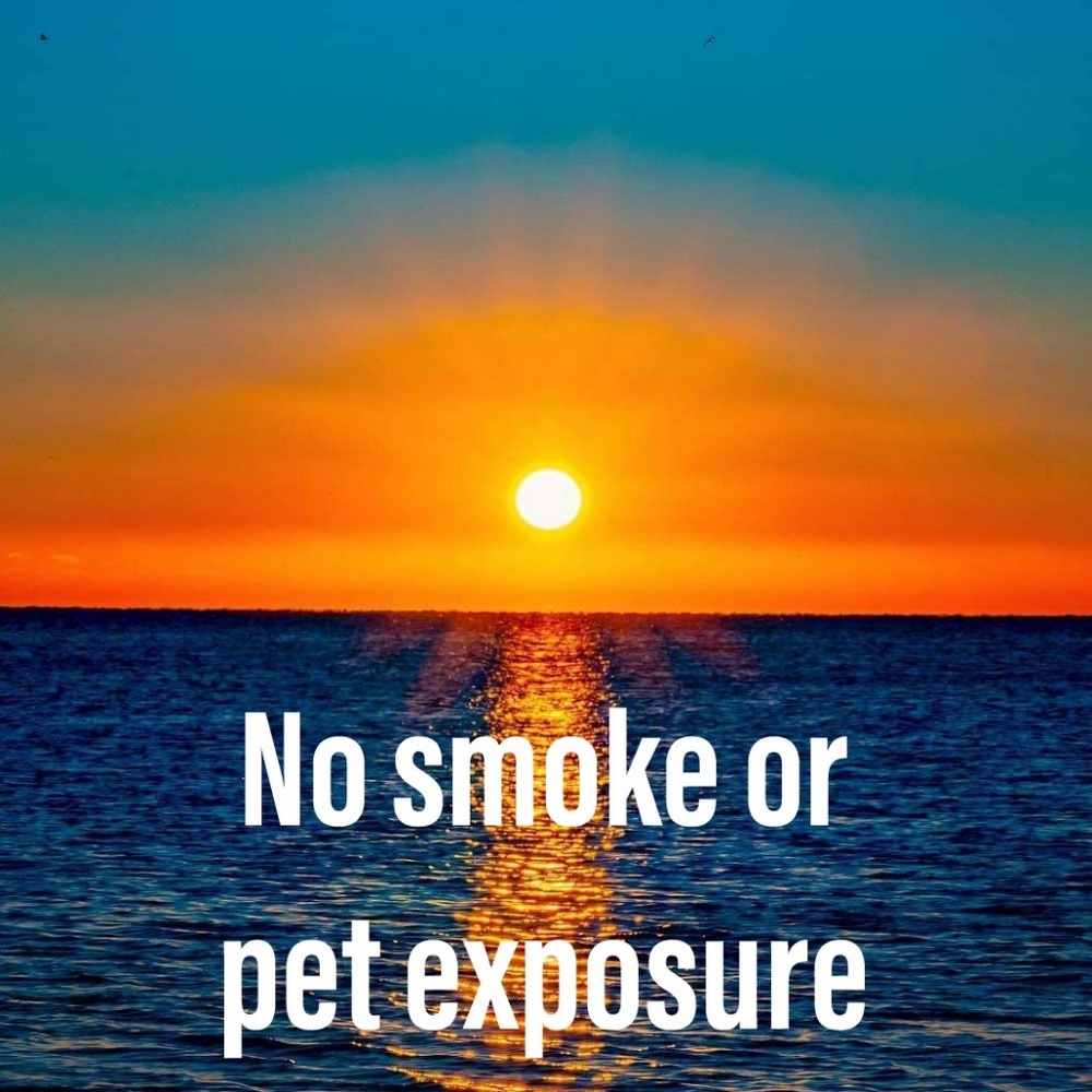 No smoke or pet exposure in my closet!